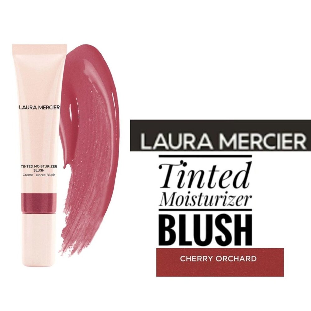 Laura Mercier Tinted Moisturizer Cream Blush* -Cherry Orchard~Shimmering Red NIB